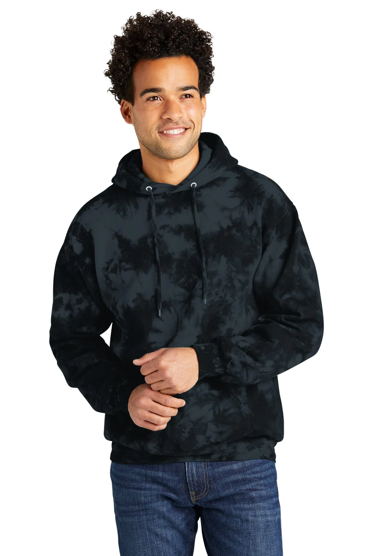 Port & Company® Crystal Tie-Dye Pullover Hoodie PC144