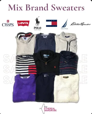 Premium Mix Brand Knitwear Sweaters polo Ralph Lauren Tommy Hilfiger Eddie Bauer And other brands