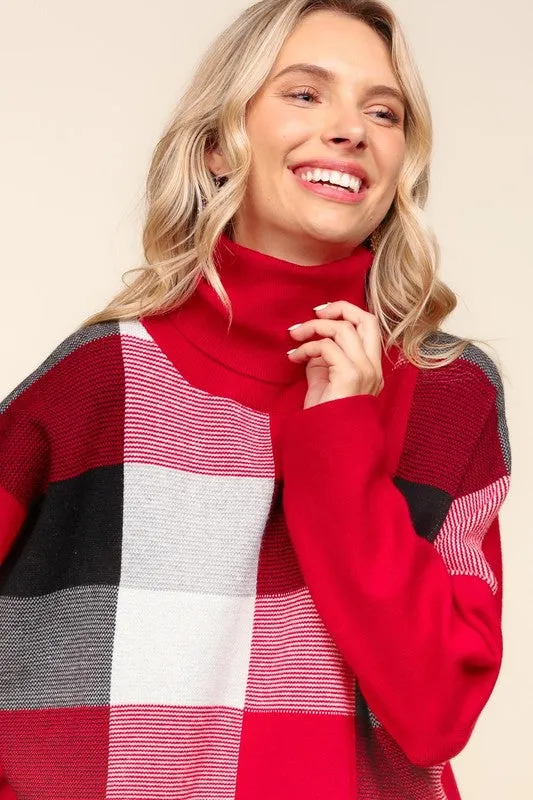 Presents Under The Tree Turtleneck Top