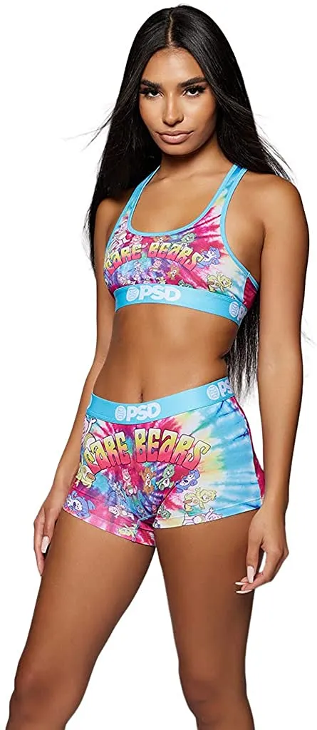 PSD Underwear Women's Care Bears Athletic Fit Boy Short with Wide Elastic Band