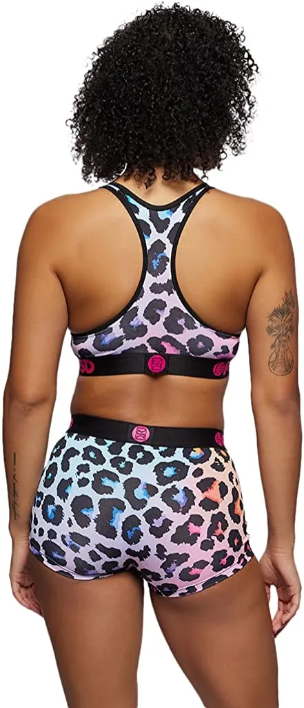 PSD Women's Sports Bra Multi/Prisma Cheetah