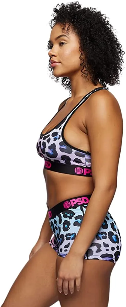 PSD Women's Sports Bra Multi/Prisma Cheetah