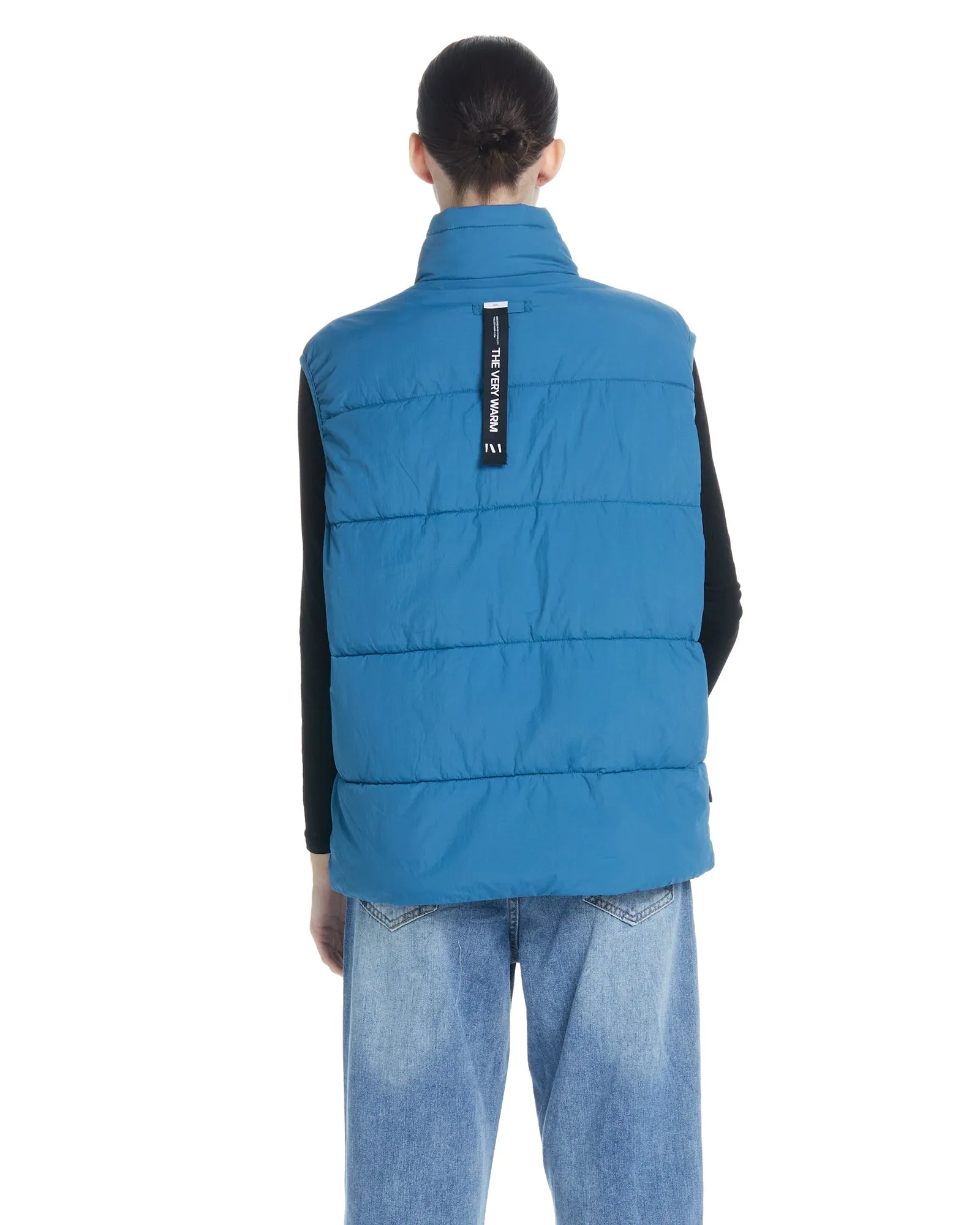 Puffer Vest - Blue Steel