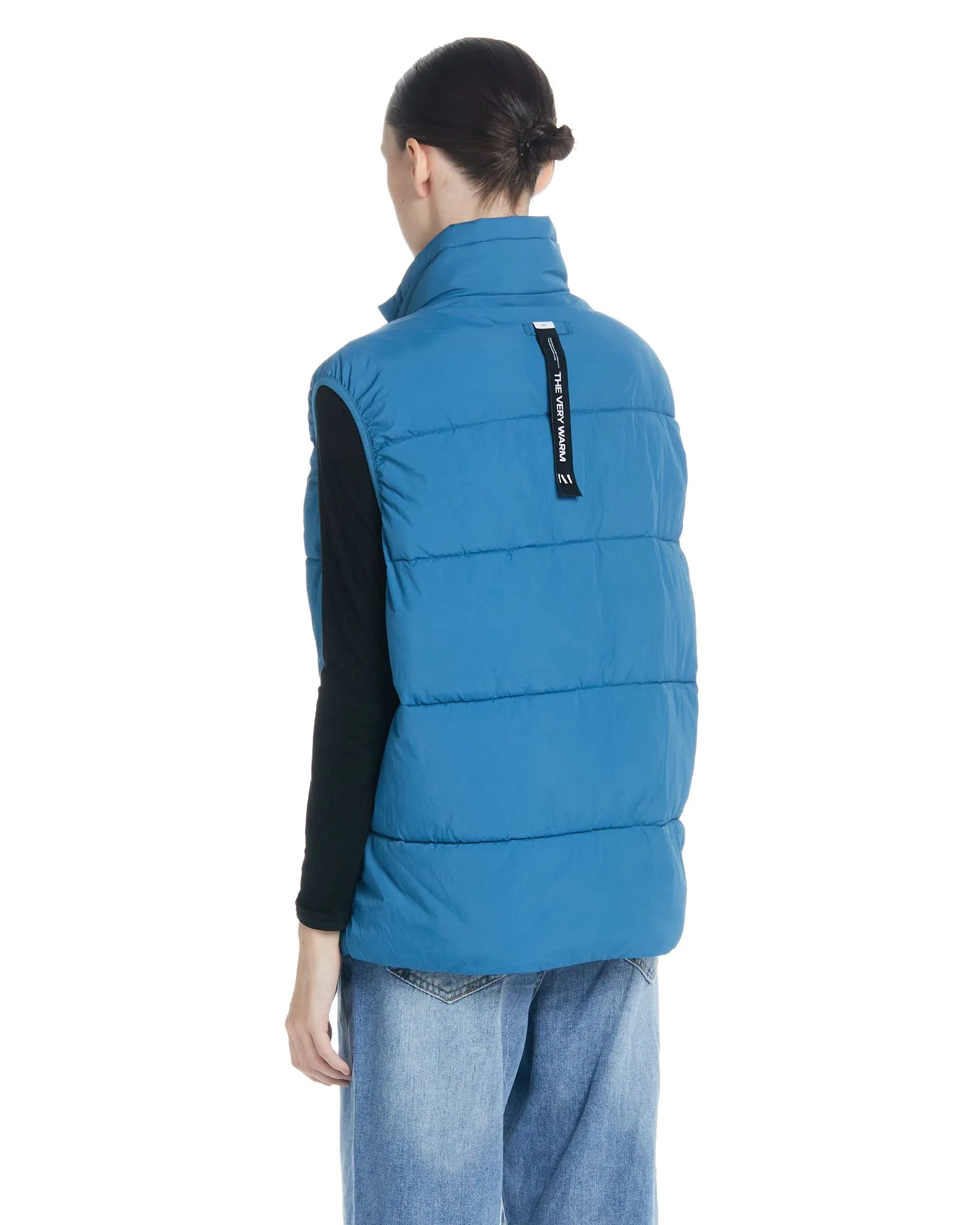 Puffer Vest - Blue Steel