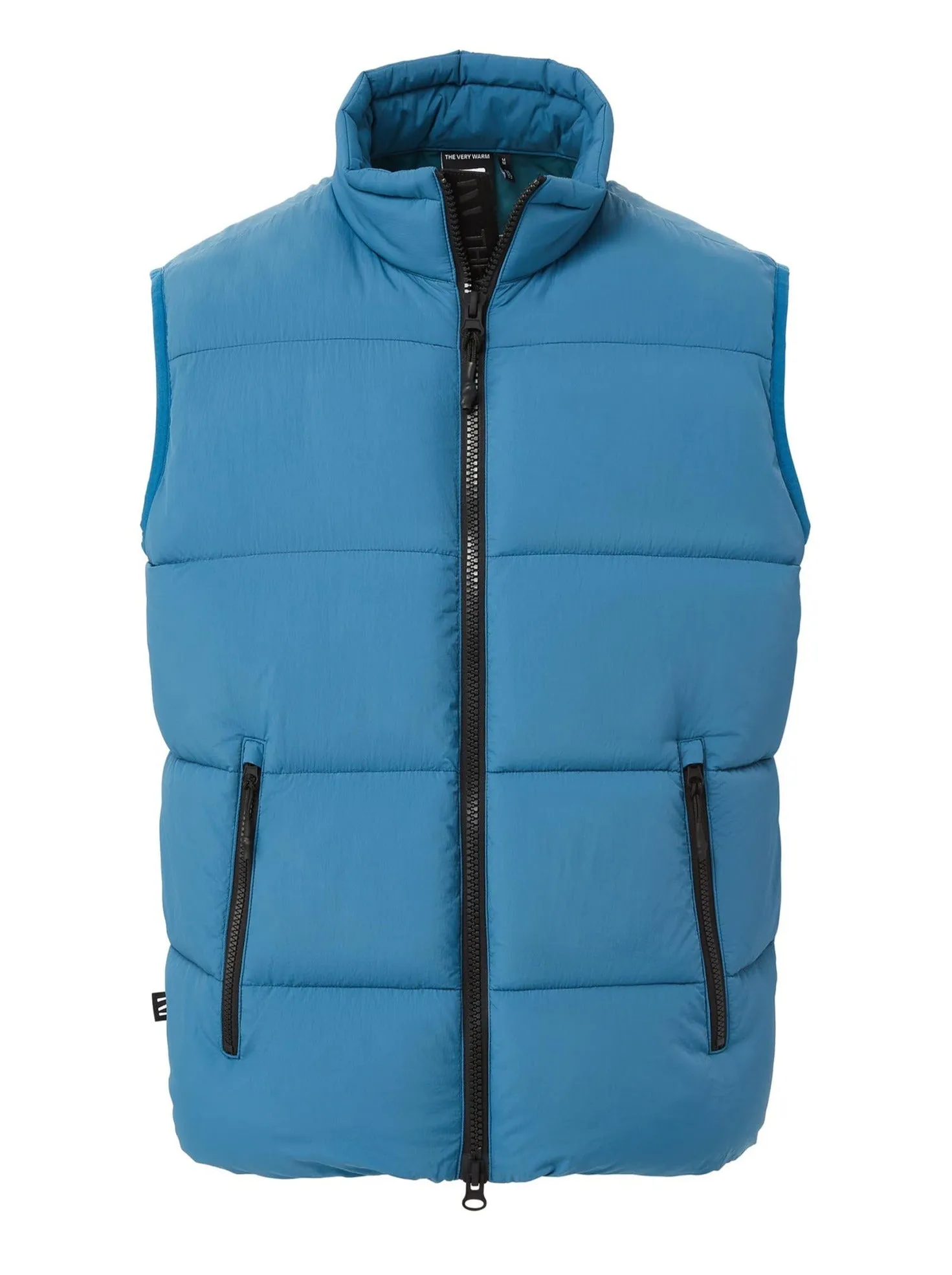 Puffer Vest - Blue Steel