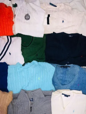 Ralph Lauren cabel knit Sweater 25 pcs