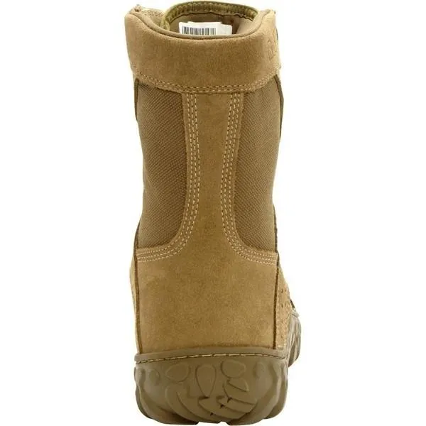 Rocky Men's 8" S2V Vented Military Duty Boot - Coyote Brown