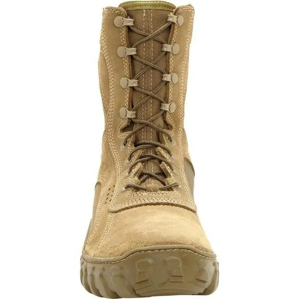 Rocky Men's 8" S2V Vented Military Duty Boot - Coyote Brown