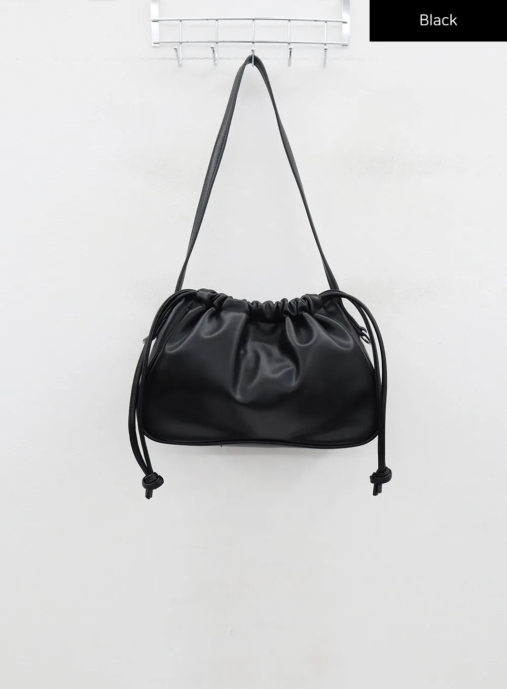 Ruched Square Shoulder Bag CD13