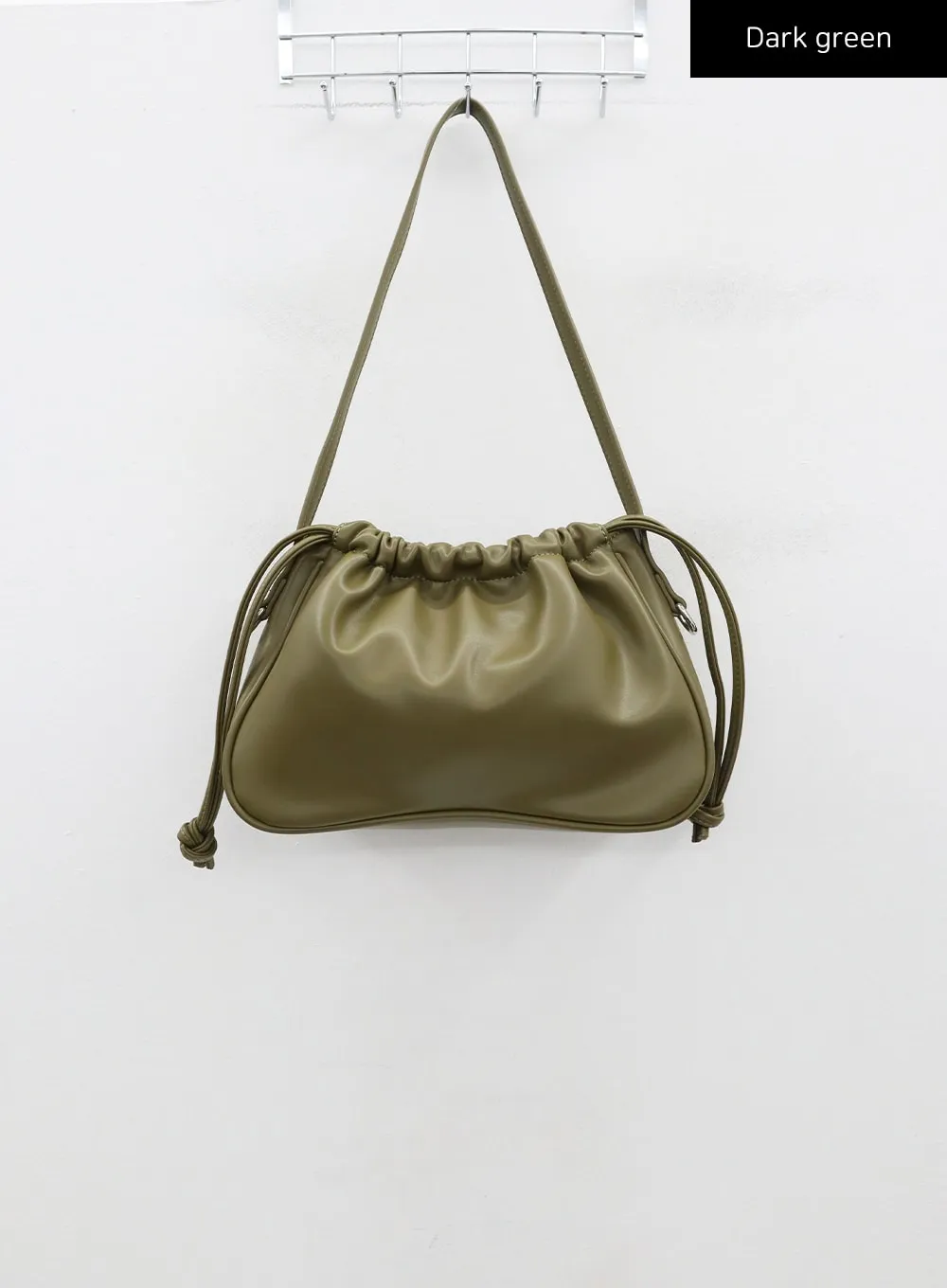 Ruched Square Shoulder Bag CD13