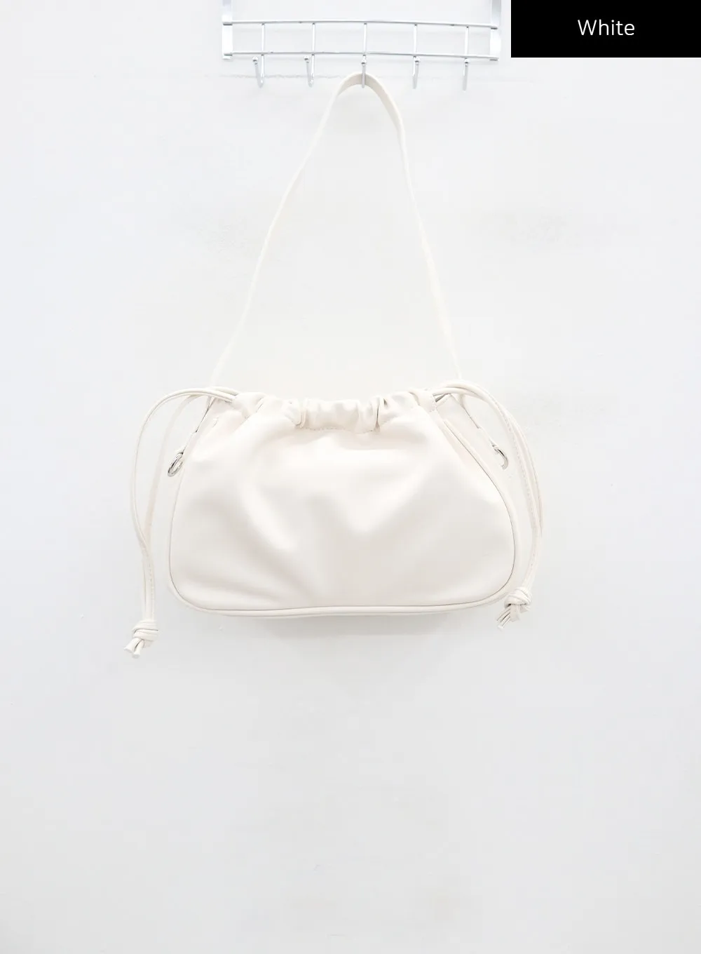 Ruched Square Shoulder Bag CD13