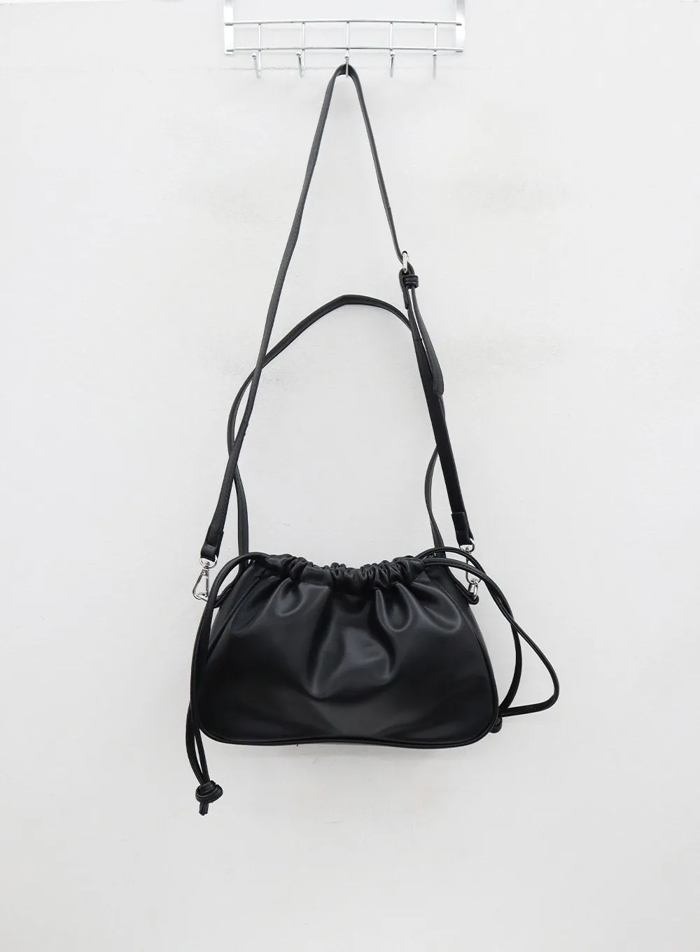 Ruched Square Shoulder Bag CD13