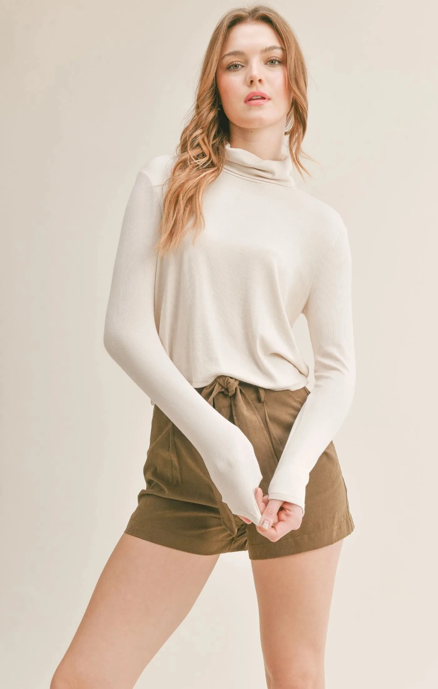 Sadie & Sage S'Mores Turtleneck Top