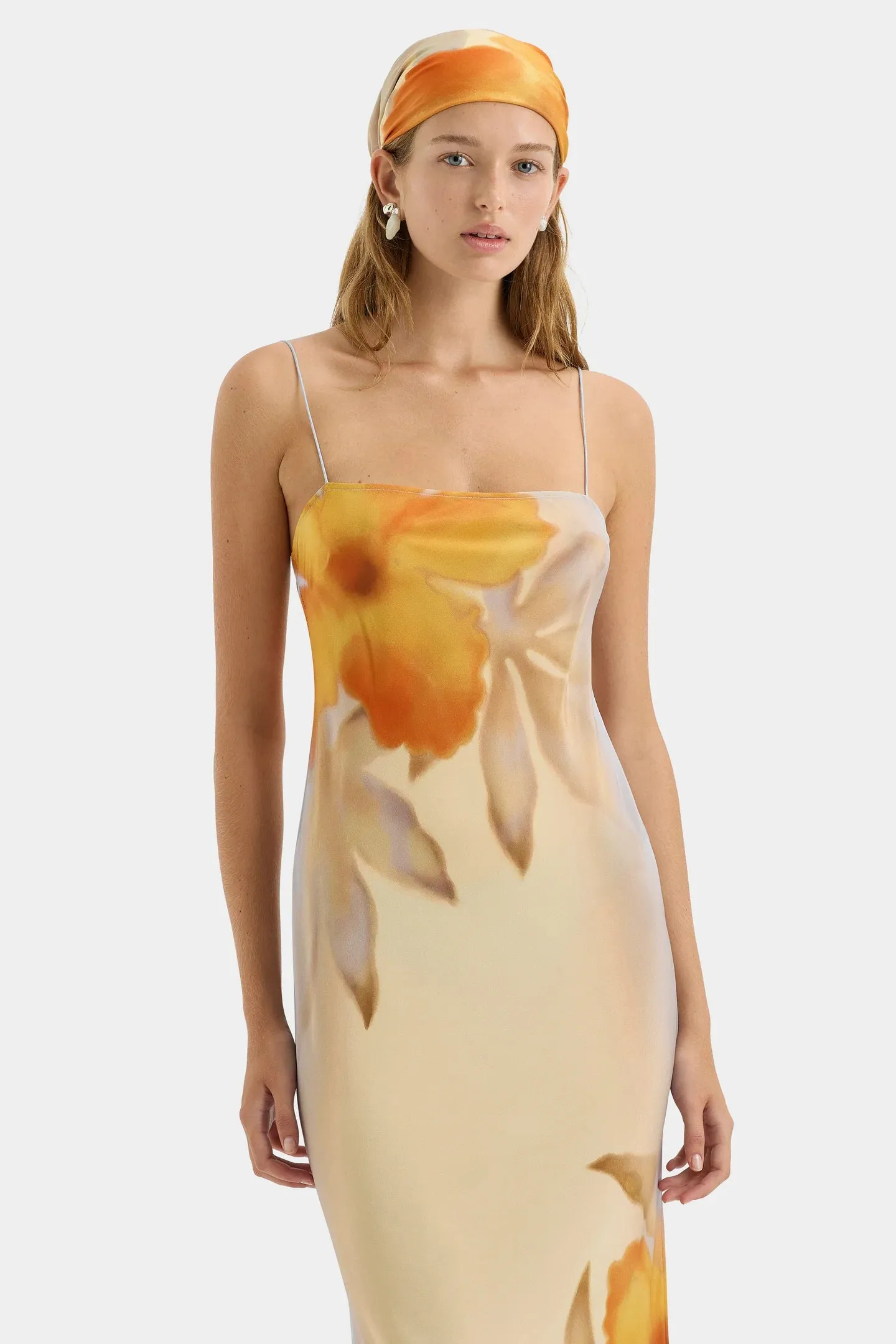 Serene Slip Dress - Sequoia Floral