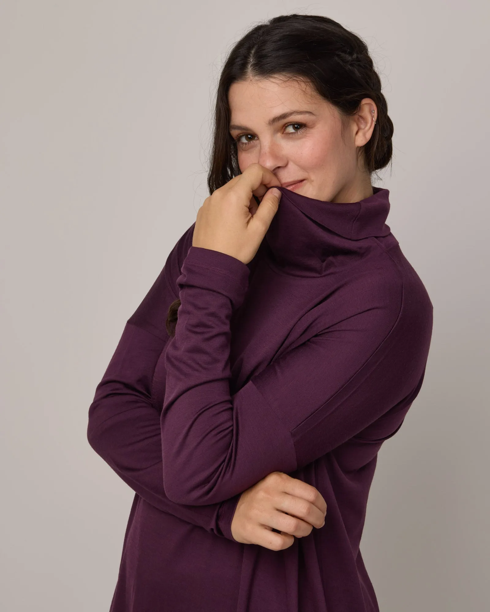 Simone Cowl Neck Tunic