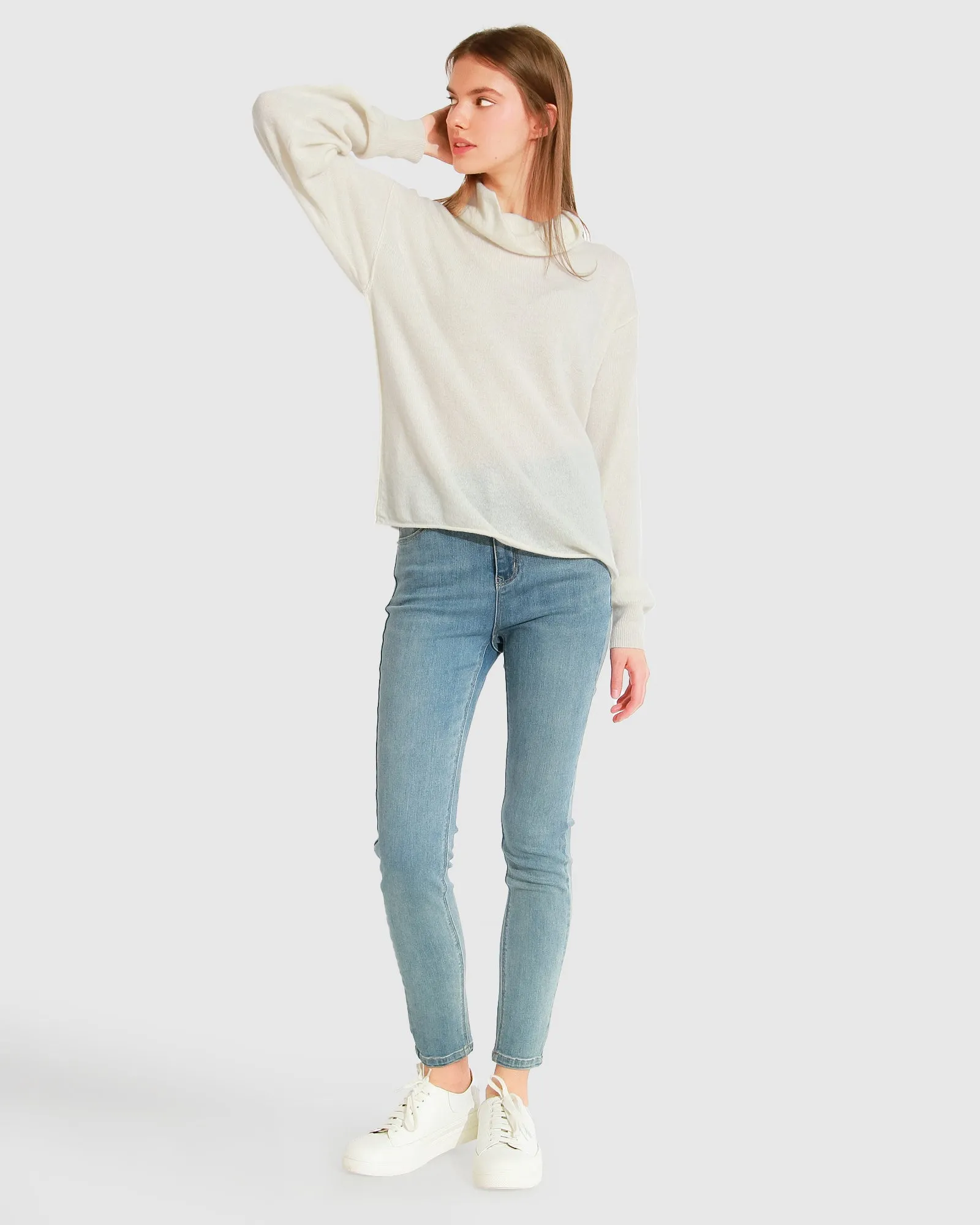 Simple Pleasures Cashmere Knit - Cream