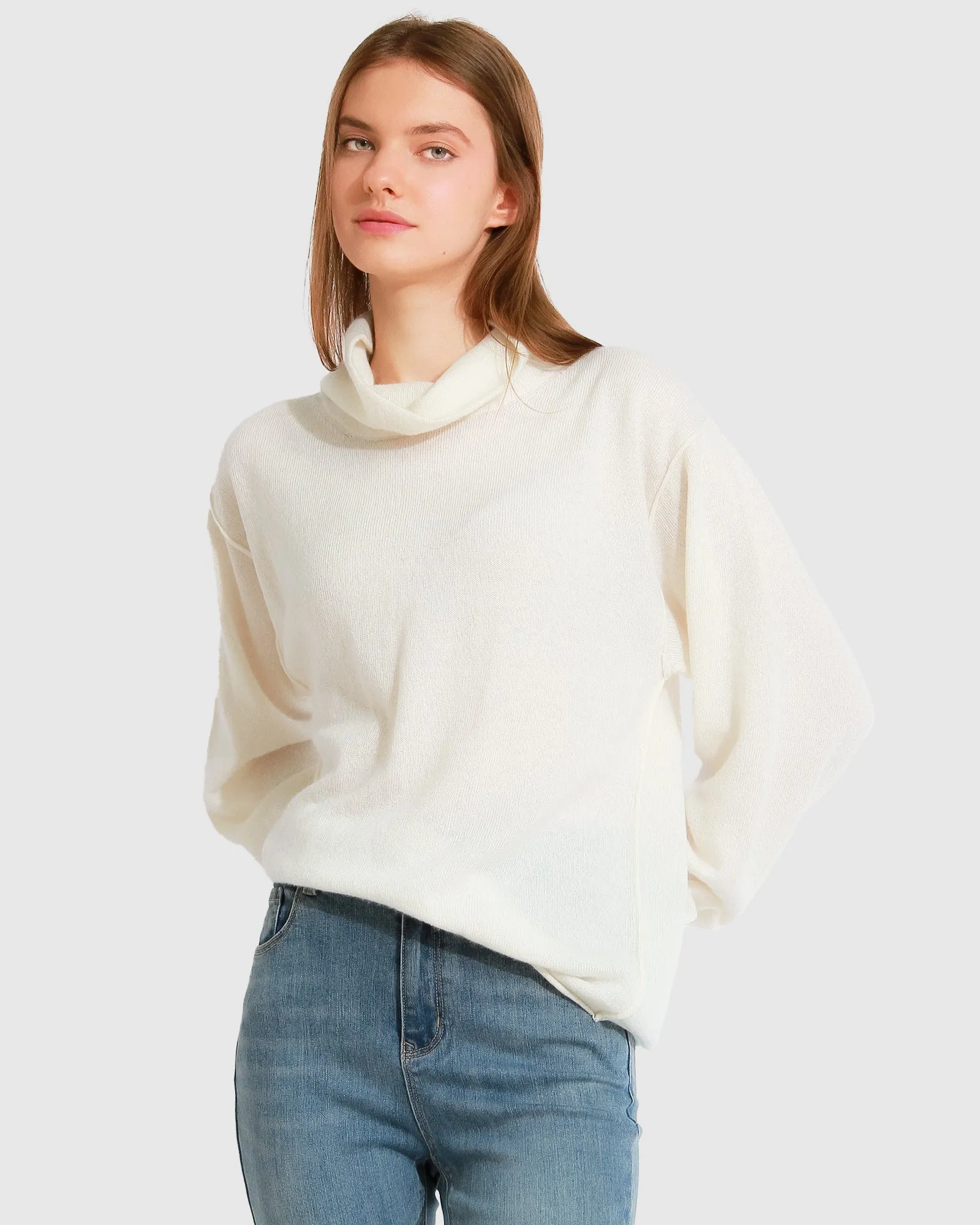 Simple Pleasures Cashmere Knit - Cream