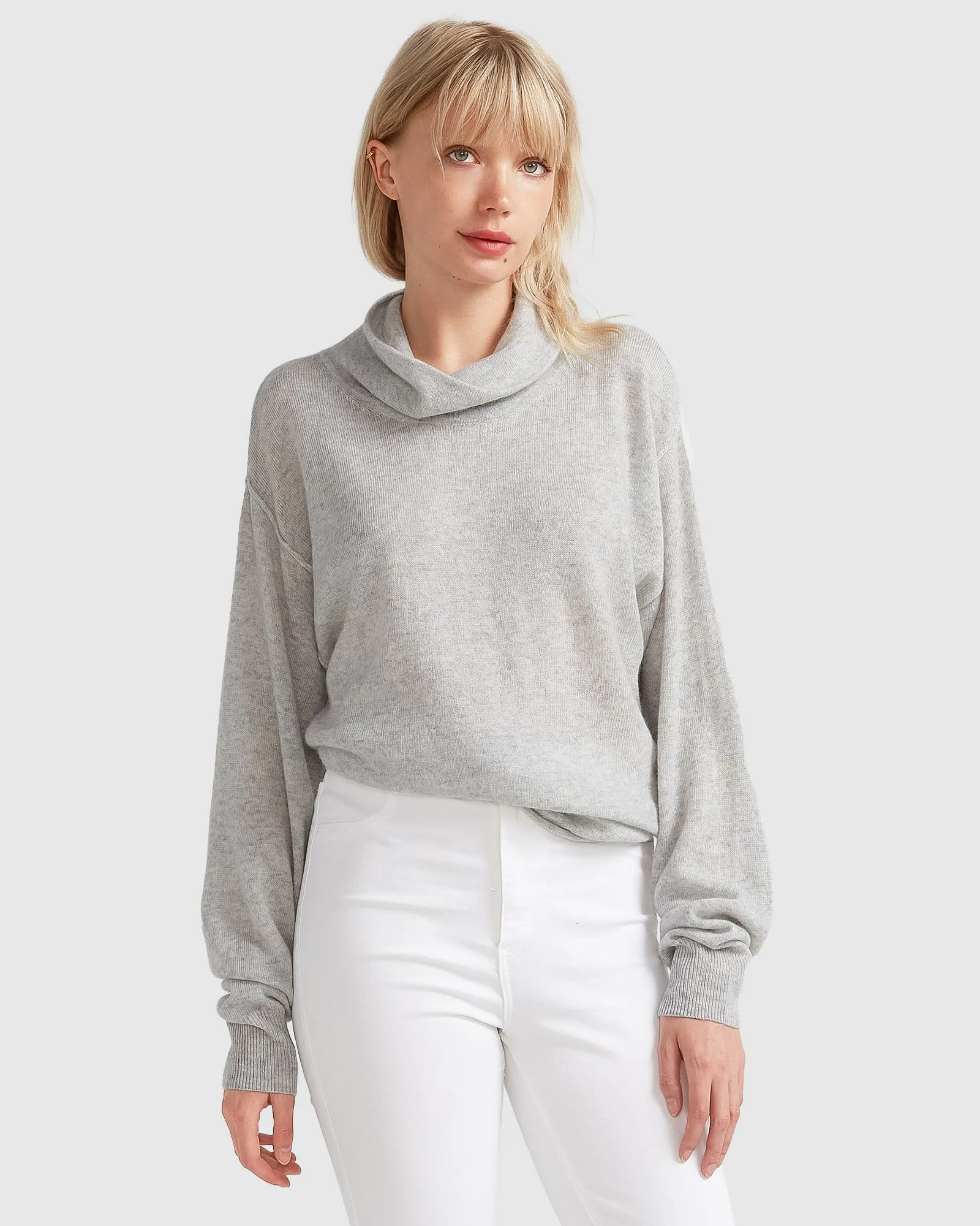 Simple Pleasures Cashmere Knit - Grey