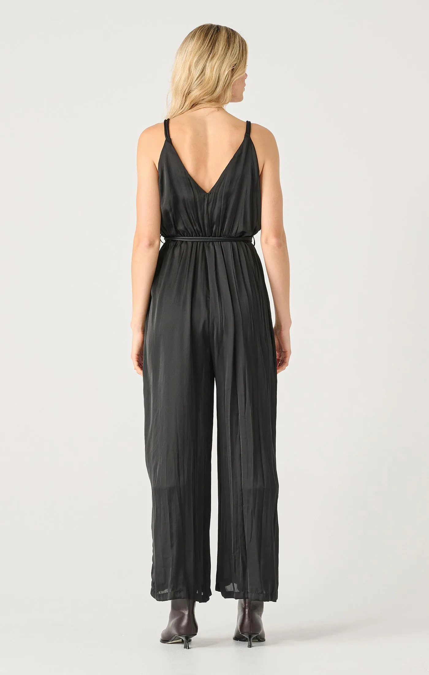 Sleeveless Wrap Jumpsuit