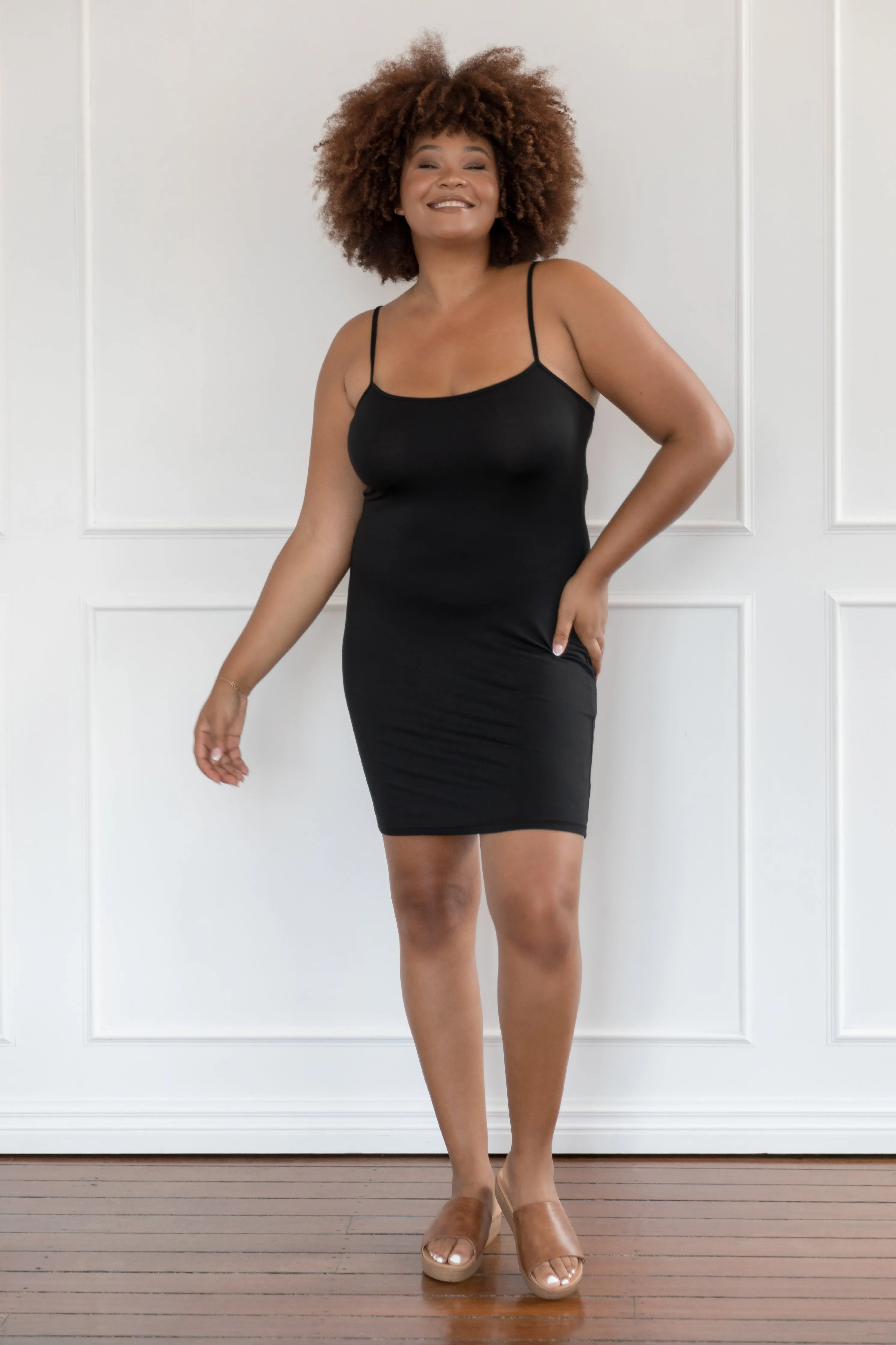 Slip Dress | Black