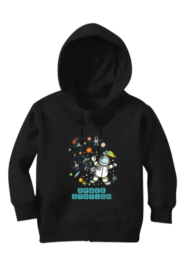 Space Station Hoodie for Kids 35