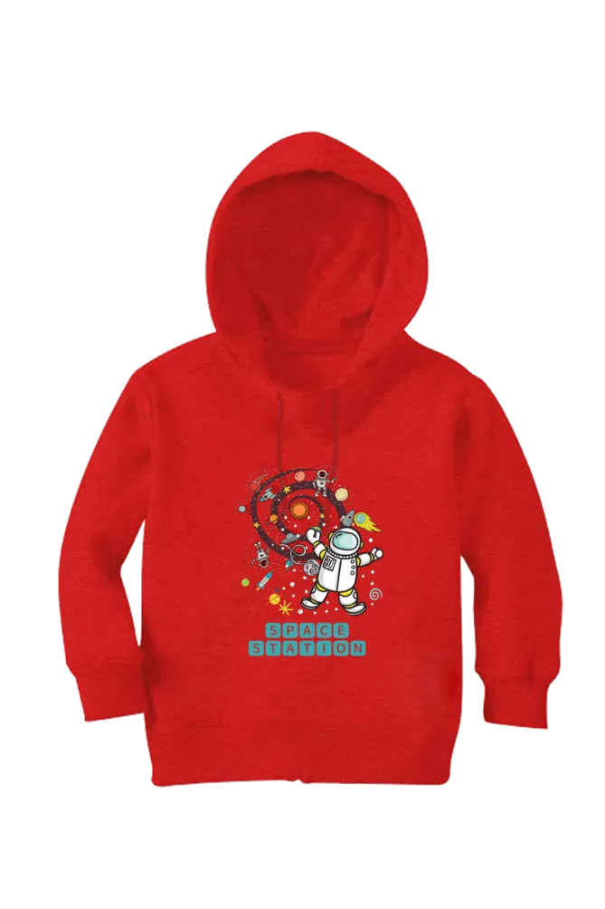 Space Station Hoodie for Kids 35