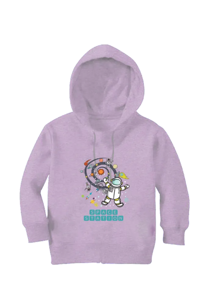 Space Station Hoodie for Kids 35