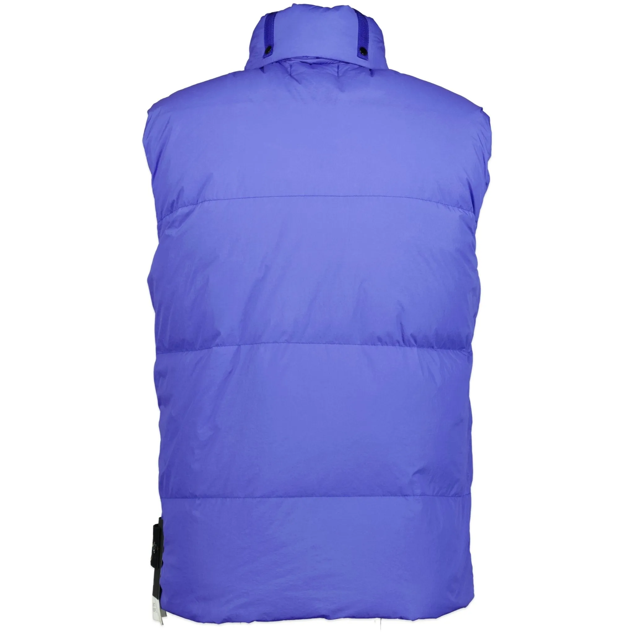 Stone Island Crinkle Reps Down Gilet Blue