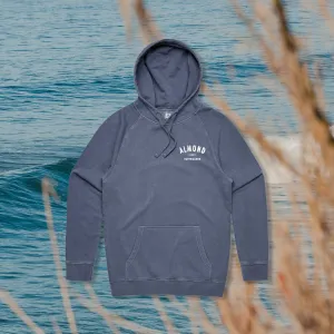 Surf Check Hoodie | Faded Blue