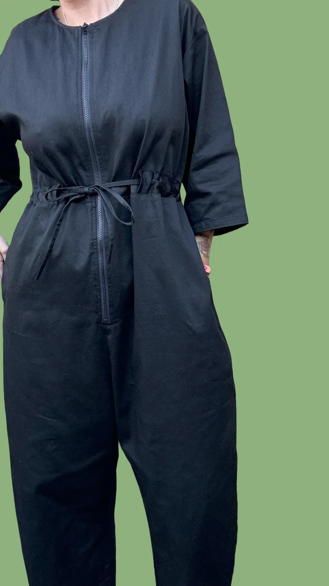 Tailored Sack Suit - Black