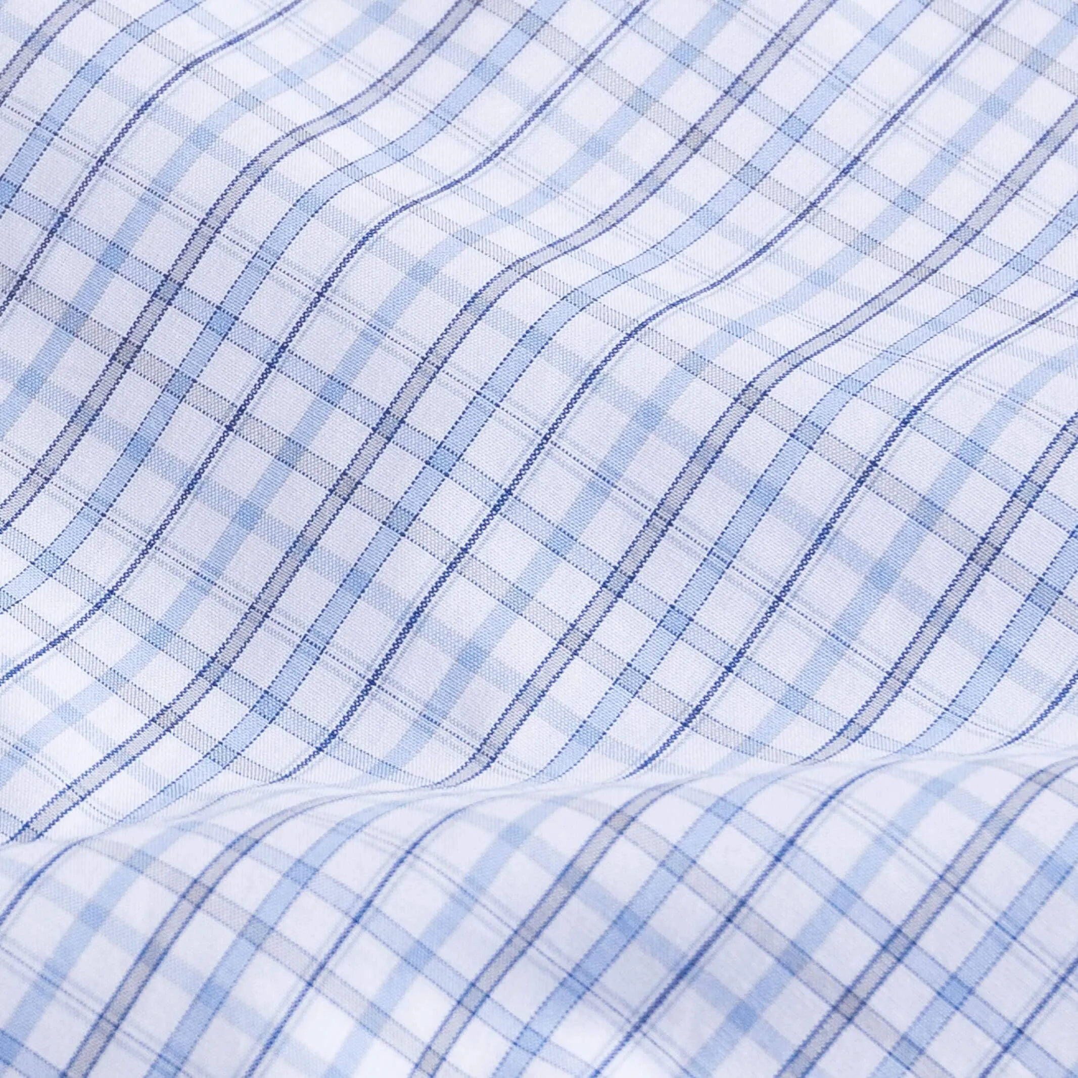 The Light Blue Bechet Check Dress Shirt