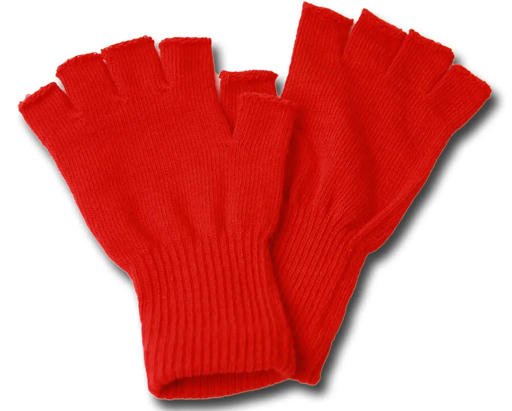 TopHeadwear Open-Finger Winter Knit Gloves