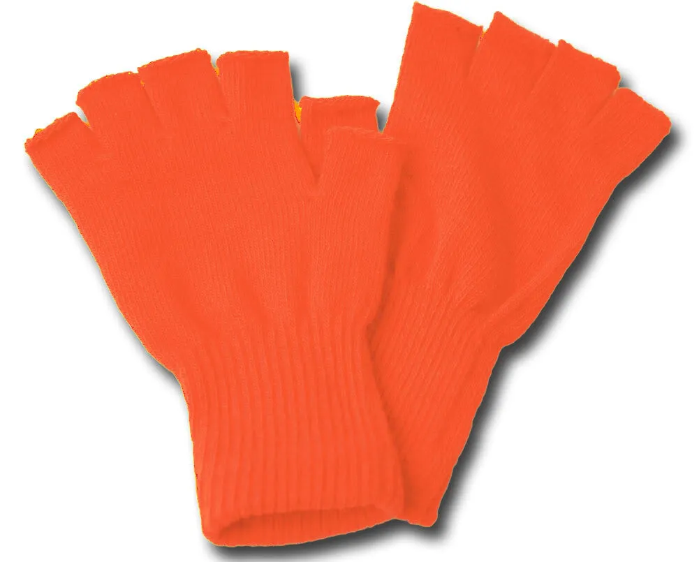 TopHeadwear Open-Finger Winter Knit Gloves