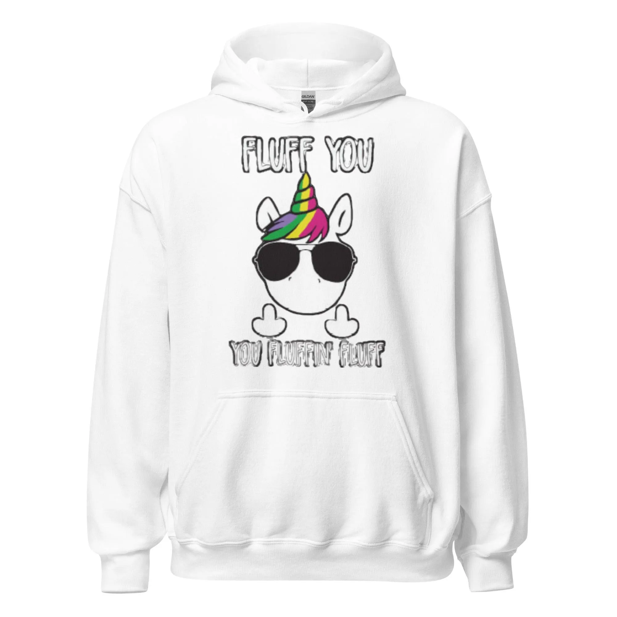 Unicorn Hoodie Top Koala Fluff U, U Fluffin Fluff Midweight Pullover