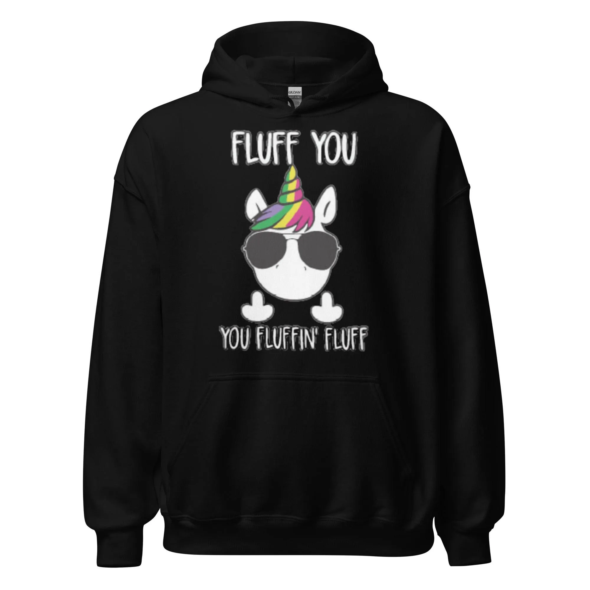 Unicorn Hoodie Top Koala Fluff U, U Fluffin Fluff Midweight Pullover