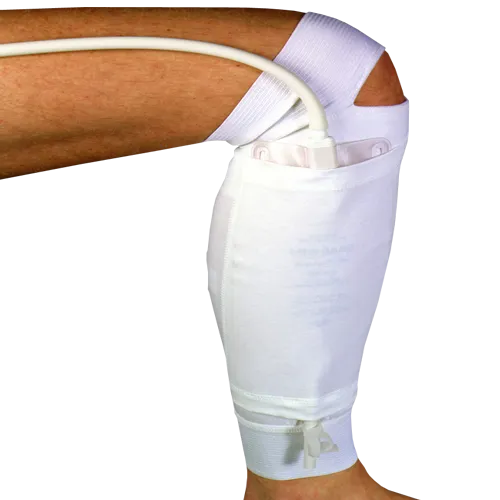 Urocare 6393 Fabric Leg Bag Holder, Lower Leg, Medium Fits 13.63" (34.5cm) Diameter Calf Size