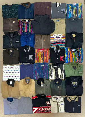 Vintage Coogi / Carhartt / Arcteryx / Polo Mix Jackets and Sweaters