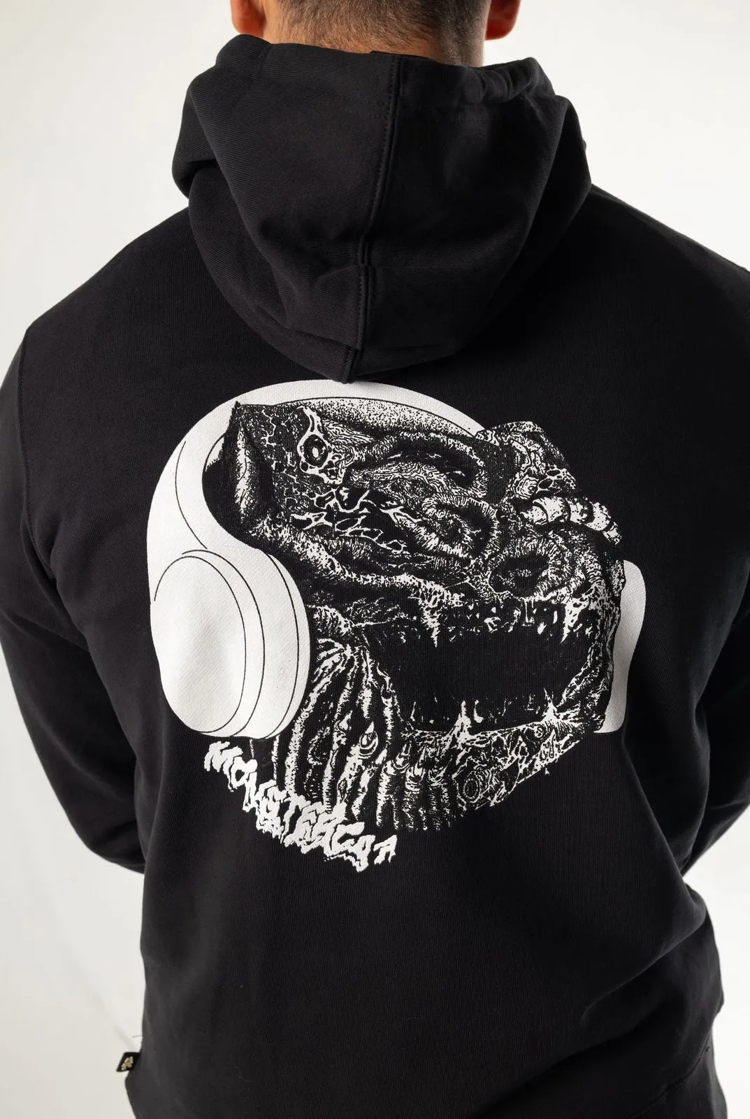 WENDICAT - Black Pullover Hoodie