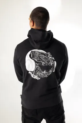 WENDICAT - Black Pullover Hoodie