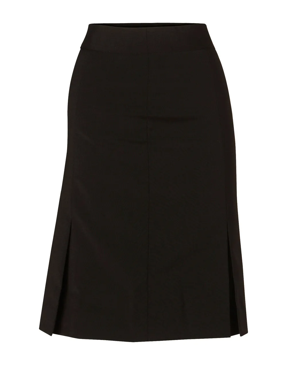 Winning Spirit Women's Pleated Skirt in Wool Stretch (M9473)