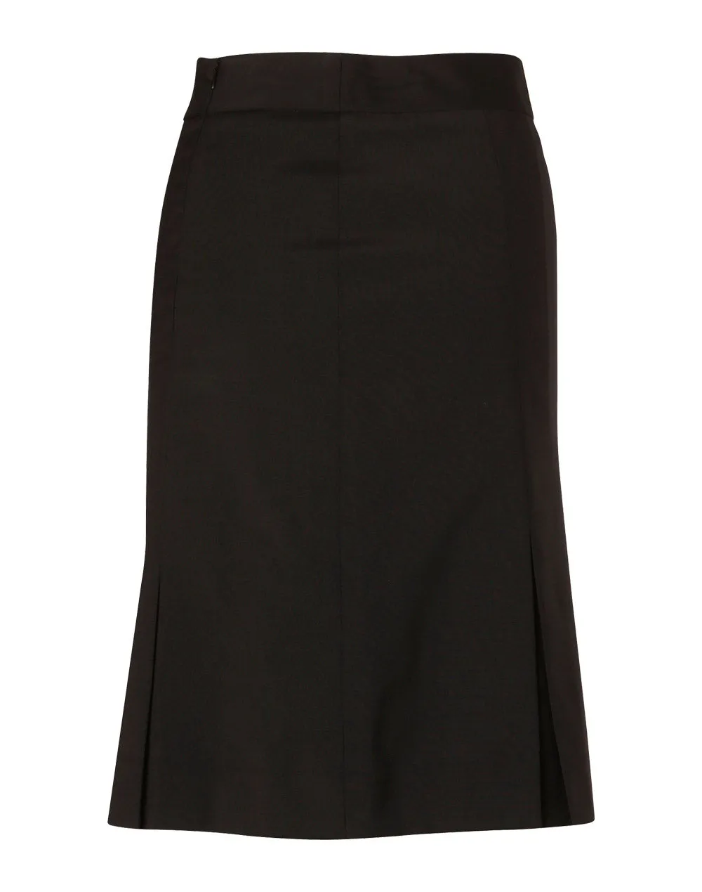 Winning Spirit Women's Pleated Skirt in Wool Stretch (M9473)