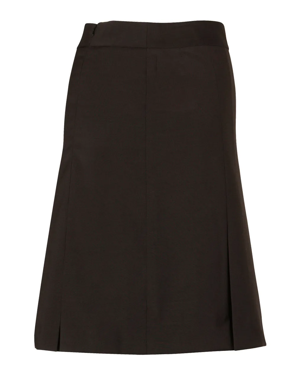 Winning Spirit Women's Pleated Skirt in Wool Stretch (M9473)