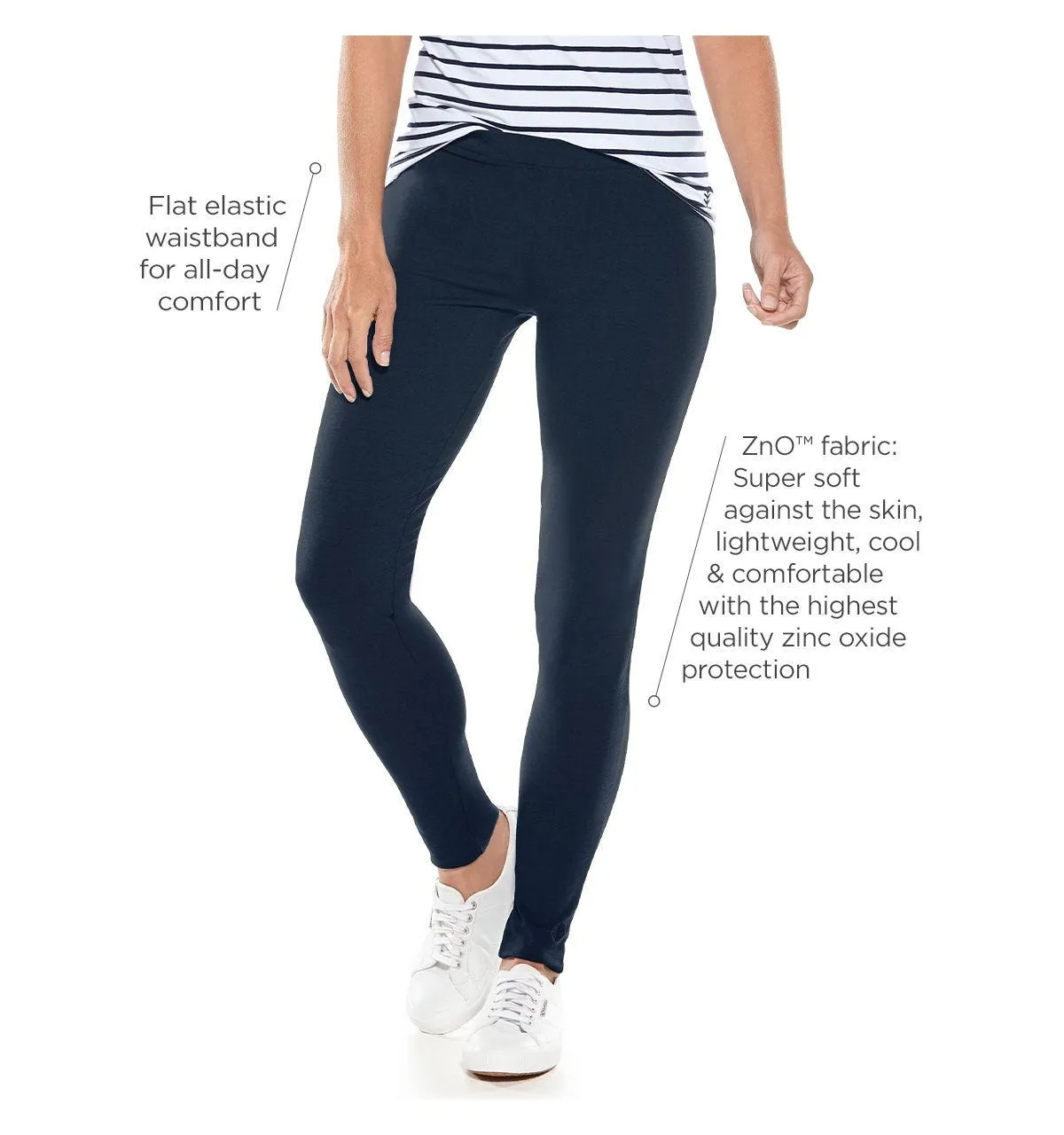 Women's Monterey Summer Leggings  |  Navy