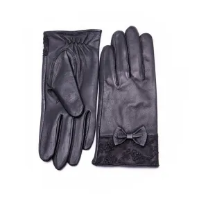 YISEVEN Women‘s Sheepskin Winter Leather Gloves